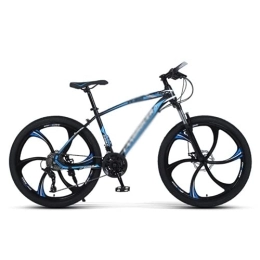 Kays Mountain Bike Kays 26 In Mountain Bikes 21 / 24 / 27 Speed Adult Mountain Trail Bike High-carbon Steel Frame Dual Disc Brake Bicycle For Boys Girls Men And Wome(Size:27 Speed, Color:Blue)