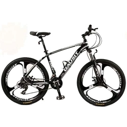 Kays Mountain Bike Kays 26" Mountain Bicycles 24 / 27 / 30 Speeds Men / Women Bike Lightweight Carbon Steel Frame Disc Brake Front Suspension (Color : Black, Size : 24speed)