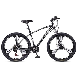 Kays Mountain Bike Kays 27.5 Inch 24 Speed Mountain Bike High Carbon Steel Fork Suspension MTB Bicycle For Adult Double Disc Brake Outroad Mountain Bicycle For Men Women(Size:27 Speed, Color:Black)