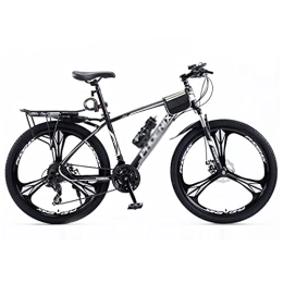 Kays Bike Kays 27.5 Inch Mountain Bike 24 Speeds Carbon Steel Frame With Disc-Brake Outdoor Bikes For Men Women(Size:24 Speed, Color:Black)