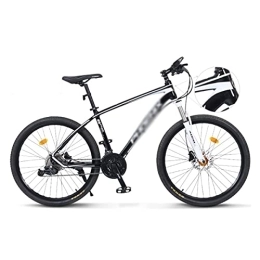Kays Mountain Bike Kays Aluminum Frame Mountain Bike 26 / 27.5 Inches 3-Spoke Wheels 33 Speed Dual Disc Brake Bicycle Suitable For Men And Women Cycling Enthusiasts(Size:27.5 in, Color:White)