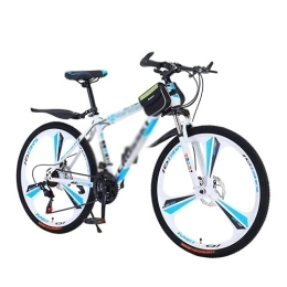 Kays Bike Kays Mountain Bike 21 Speed Mountain Bicycle 26 Inches Wheels Dual Disc Brake Suspension Fork Bicycle Suitable For Men And Women Cycling Enthusiasts(Size:24 Speed, Color:White)