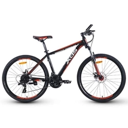 Kays Mountain Bike Kays Mountain Bike, 26 Inch Aluminium Alloy Bicycles For Men / Women, Double Disc Brake And Front Suspension, 24 Speed (Color : Red)