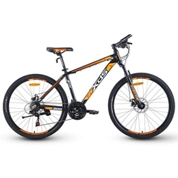 Kays Mountain Bike Kays Mountain Bike, 26 Inch Unisex MTB Bicycles, 17" Aluminium Alloy Frame, Double Disc Brake And Front Suspension, 21 Speed (Color : A)
