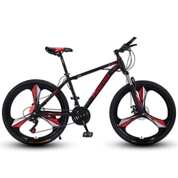 Kays Bike Kays Mountain Bike, 26 Inch Wheel, Carbon Steel Frame Men / Women Hardtail Mountain Bicycles, Dual Disc Brake And Front Fork (Color : Red, Size : 27-speed)