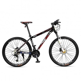 Kays Bike Kays Mountain Bike, Aluminium Alloy Frame Unisex Bicycles, 27 Speed Double Disc Brake And Front Fork, 26 Inch Spoke Wheel (Color : Red)