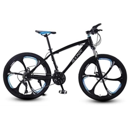Kays Mountain Bike Kays Mountain Bike, Carbon Steel Frame, 26 Inch Unisex Hardtail Mountain Bicycle, Dual Disc Brake And Front Suspension (Color : D, Size : 24-speed)