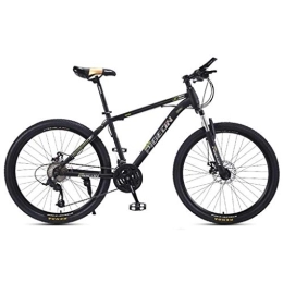 Kays Bike Kays Mountain Bike, MTB Bicycles 26'' Wheel Lightweight Carbon Steel Frame 24 / 27 / 30 Speeds Disc Brake Front Suspension (Color : Black, Size : 24speed)