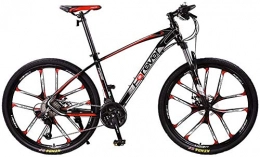 KKKLLL Mountain Bike KKKLLL Mountain Bike One Wheel Men's Off-Road Speeding Super Light Adult Double Shocking Bicycle Disc Brakes 30 Speed 26 Inches