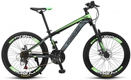 KKKLLL Mountain Bike KKKLLL Mountain Bike Youth Student Variable Speed Shock Disc Brakes Bicycle Racing 24 Inch 24 Speed