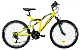 Kreativ Mountain Bike Kreativ K 2441 24 Inch 42 cm Boys 18SP Rim Brakes Yellow