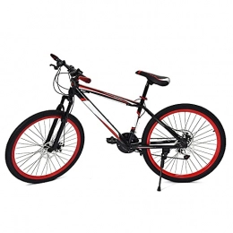 KXIUOA Mountain Bike, Mountain Bicycle, Bike, 26inch 21 Dual Disc Brake Damping Mountain Bike Adults Teenagers