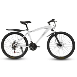 LANAZU Mountain Bike LANAZU Adult Bicycle, 24 / 26 Inch Mountain Bike, Variable Speed Double Disc Brake Cross-country Bicycle, Suitable for Off-road, Transportation