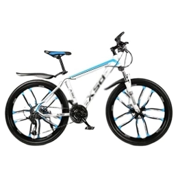 LANAZU Mountain Bike LANAZU Mountain Bike, 26 Inch Ten Blade Variable Speed Sport Bike, Suitable for Adults, Students