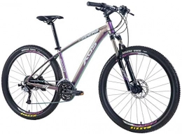 LBYLYH Mountain Bike LBYLYH 27-Speed Mountain Bike, 27.5-Inch Hardtail Mtb, Full Suspension Mountain Bike With Disc Brakes, Nannies Adult Bicycles, 15.5