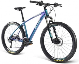LBYLYH Mountain Bike LBYLYH 27-Speed Mountain Bike, 27.5-Inch Hardtail Mtb, Full Suspension Mountain Bike With Disc Brakes, Nannies Adult Bicycles, 17