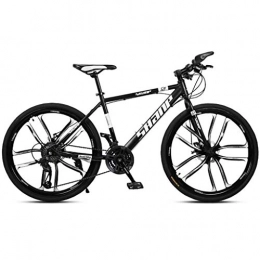 LC2019 Mountain Bike LC2019 26 Inch Adult Mountain Bike Gearshift Bicycle Hardtail Mountain Bike With Adjustable Seat Carbon Steel 10 Cutter (Color : 27-stage shift, Size : 24inches)