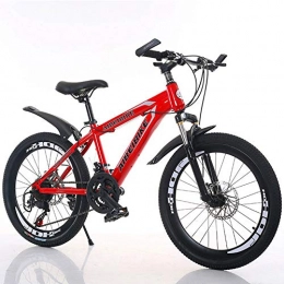 Leader Mountain Bike Leader Mountain Bikes, High-Carbon Steel, Adult Speed Change, Two-Disc Brake Shock Absorber Bicycle, 22 Inch 21-Speed, Red