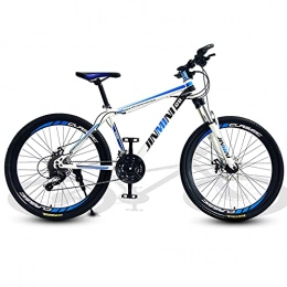 LHQ-HQ Mountain Bike LHQ-HQ Adult Men's And Women's Mountain Bike with Shock-Absorbing Spoke Wheel 21-Speed 24 Inch / 26 Inch Variable Speed Young Students, 26 inch