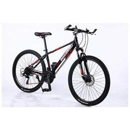 LHQ-HQ Mountain Bike LHQ-HQ Outdoor sports Aluminum 26" Mountain Bike with Dual DiscBrake 2130 Speeds Drivetrain, 4 Colors for Men And Women Outdoor sports Mountain Bike (Color : Black, Size : 30 Speed)