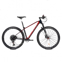 LHQ-HQ Mountain Bike LHQ-HQ Outdoor sports Carbon fiber mountain bike, 27.5 / 29 inch 12speed variable speed GX double disc brake adult men and women crosscountry climbing bicycle outdoor riding
