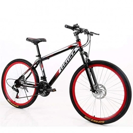 LHQ-HQ Bike LHQ-HQ Outdoor sports Student mountain bike 26 inch single speed shock absorption double disc brakes adult outdoor riding trip, C Outdoor sports Mountain Bike