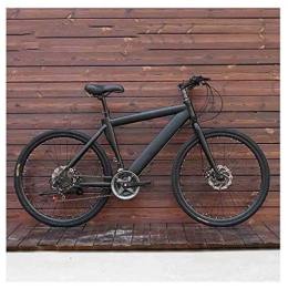 LIUCHUNYANSH Mountain Bike LIUCHUNYANSH Off-road Bike Bicycles Mountain Bike adult Men's MTB Road Bicycle For Womens 26 Inch Wheels Adjustable Double Disc Brake (Color : Black, Size : 30 Speed)