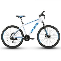 LLF Mountain Bike LLF 26 Inch Mountain Bike, Full Suspension 21 Speed High-Tensile Carbon Steel Frame MTB With Dual Disc Brake for Men And Women(Size:26inch, Color:Blue)
