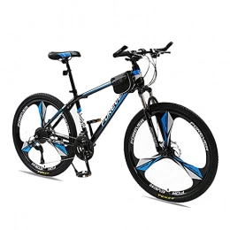 LLF Bike LLF 3 Knife Wheel Bicycle Double Disc Brakes Mountain Bike Various Bicycles Student MTB Racing for Adult Student Outdoors Sport(Size:30 speed, Color:Blue)