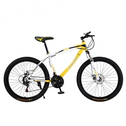 LNX Bike LNX Mountain bike - 24 / 26inch (21 / 24 / 27 / 30 speed) - Unisex - Children, Students and teens variable speed bicycle - Double disc brake high carbon steel