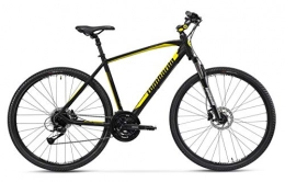 Lombardo Mountain Bike Lombardo Amantea 200 28 Inch 51 cm Men 24SP Hydraulic Disc Brake Black / Yellow
