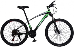 lqgpsx Mountain Bike lqgpsx 26 Inch Wheel Adult Students Mountain Bike, for 21 Speed Double Disc Brake Road Bicycle Men Carbon Steel Frame Racing Ride, for Urban Environment and Commuting To and From Get Off Work