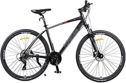 lqgpsx Bike lqgpsx MTB women 26-inch 27-speed mountain road vehicles, double disc aluminum hard tail mountain bike, the seat can be adjusted (Color:Grey)