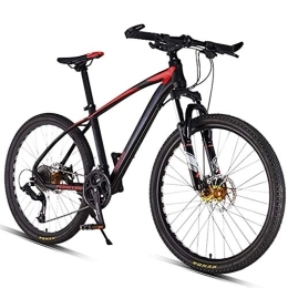 LVTFCO Bike Dual Disc Brake Hardtail Mountain Bike, 26inch 30 Speed Mountain Bikes, Adjustable Seat Handlebar, All Terrain Mountain Bike, for Adult