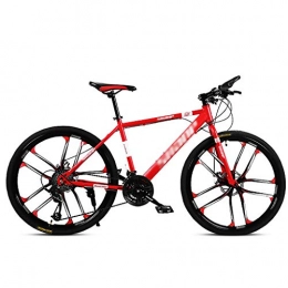 LWZ Mountain Bike LWZ Hardtail Mountain Trail Bike 26 Inch 24 Speed All-Terrain Adult High Carbon Steel Road Bike Youth and Adult Mountain Bicycle