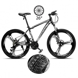LXDDP Mountain Bike LXDDP Mountain Bike, 3-Spoke Double Brake Bicycle, Shock-Absorbing Off-Road Racing Bike, Student Variable Speed Off-Road Double Cycling for Adult and Teen