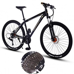 LXDDP Bike LXDDP Teen Mountain Bike, Double Brake Bicycle, Shock-Absorbing Off-Road Racing Bike, 27.5 Inch Student Variable Speed Off-Road Double Cycling for Men and Women