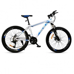Lxyfc Bike LXYFC Mountain Bike Mens Bicycle Bike Bicycle 26”Mountain Bike, Carbon Steel Frame Mountain Bicycles, Double Disc Brake and Front Fork, 21 / 24 / 27-speed Mountain Bike Alloy Frame Bicycle Men's Bike