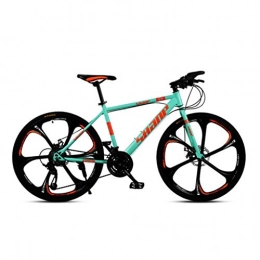 Lxyfc Mountain Bike LXYFC Mountain Bike Mens Bicycle Bike Bicycle Mountain Bike, Hard-tail Mountain Bicycle, Dual Disc Brake and Front Suspension Fork, 26inch Mag Wheels Mountain Bike Alloy Frame Bicycle Men's Bike