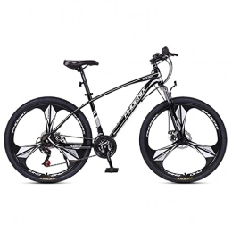 LZZB Bike LZZB 27.5 Wheels Mountain Bike Daul Disc Brakes 24 / 27 Speed Mens Bicycle Front Suspension MTB Suitable for Men and Women Cycling Enthusiasts / Black / 24 Speed