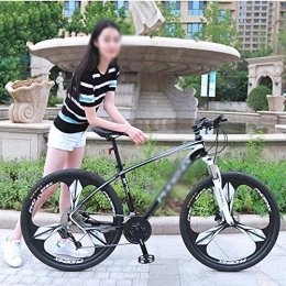 LZZB Bike LZZB Mountain Bikes 26 / 27.5 Inches Wheels 33 Speed Dual Suspension Bicycle with Aluminum Alloy Frame / White / 26 in
