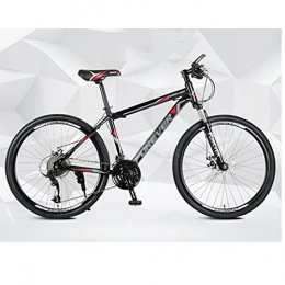 M-YN Mountain Bike M-YN 26 / 27.5 Inch Mountain Bike 24 Speed MTB Bicycle With Dual-Disc Brake Suspension Fork Urban Commuter City Bicycle(Size:26inch, Color:red)