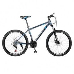 M-YN Mountain Bike M-YN 26 / 27.5 Inch Mountain Bike 24 Speed MTB Bicycle With Dual-Disc Brake Suspension Fork Urban Commuter City Bicycle(Size:27.5inch, Color:gray)