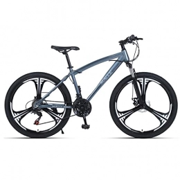 M-YN Bike M-YN 26 Inch Mountain Bike 21 / 24 / 27 Speed MTB Bicycle 18Inch Frame Suspension Fork Urban Commuter City Bicycle(Size:27speed, Color:gray)
