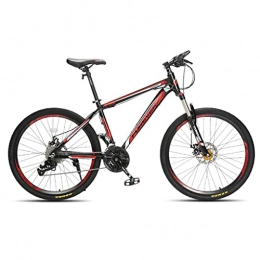 M-YN Bike M-YN 27 Speed Mountain Bike W Dual Disc Brakes | 26" / 27.5" All-Terrain Bicycle W Full Suspension | Adult Road & Offroad Bike For Men Women(Size:27.5inch, Color:red)