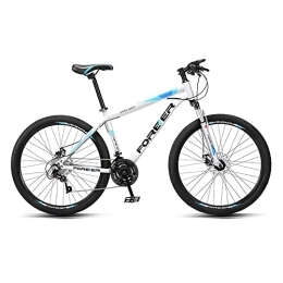 MDZZYQDS Bike MDZZYQDS 26 Inch Adult Mountain Bike, Front and Rear Disc Brake, 21 Speed Front Suspension Bicycle for Men - Bicycle for Boys, Girls, Men and Women Suitable from 155-185 cm