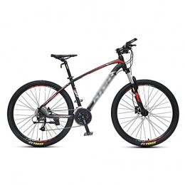 MENG Mountain Bike MENG 26 / 27.5" Wheel Mountain Bike 27 Speed Bicycle Adult Dual Disc Brakes Mountain Trail Bike with Lightweight Aluminum Alloy Frame / Red / 26 in