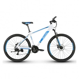 MENG Mountain Bike MENG Mountain Bike 21 Speed 26 Inches Wheel Dual Suspension Bicycle with Aluminum Alloy Frame Suitable for Men and Women Cycling Enthusiasts / Blue