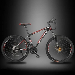MIAOYO Mountain Bike MIAOYO 26 Inch Damping Road Racing MTB, Freestyle Variable Speed Full Suspension Frame Mountain Bike, Trekking Bike Mountain Bicycle For Adult(Disc Brake), A, 26