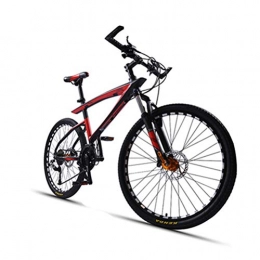 MIRC Mountain Bike MIRC Student ultra-light shift bicycle male adult with double shock absorption downhill soft tail cross-country mountain bike 30 / 33 speed, Red, M